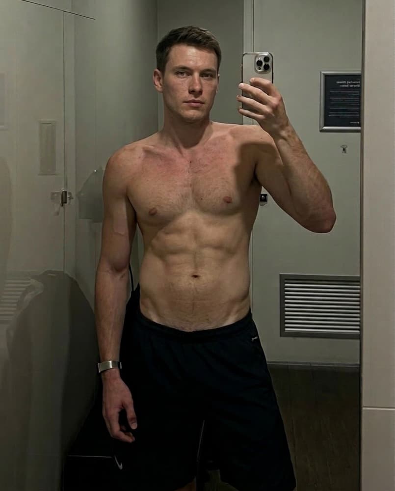 AI preview of the 15% bodyfat transformation